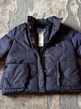 Jacadi Navy Puffer Jacket for Kids